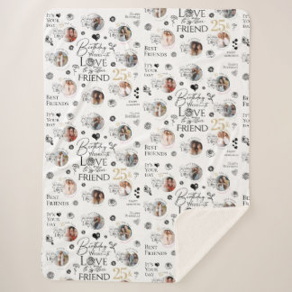 `Freitag-Geburtstags-Fotocollage Sherpadecke