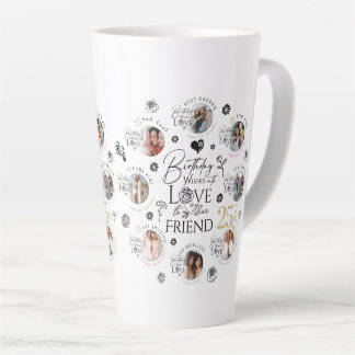 `Freitag Geburtstagsfoto-Collage Milchtasse
