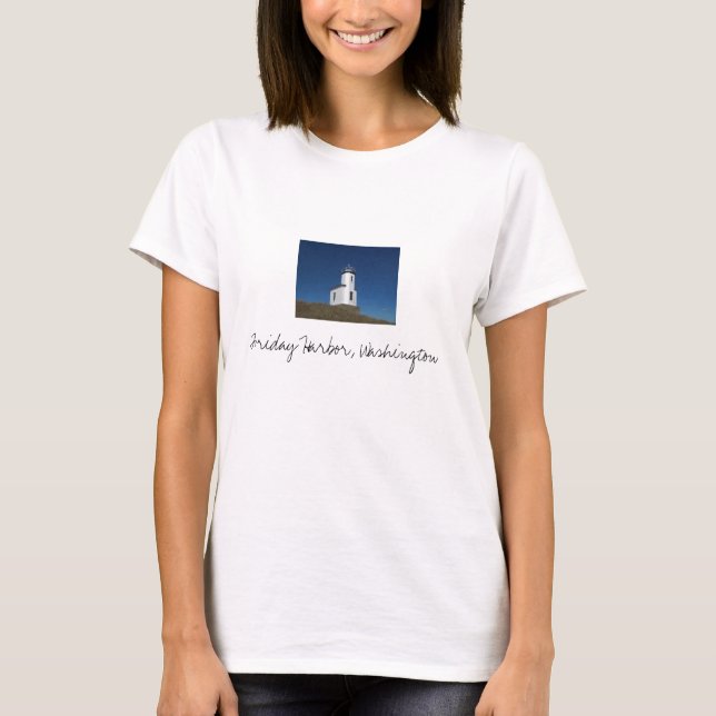 Freitag-Hafen-Leuchtturm T-Shirt (Vorderseite)
