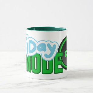 Freitag-Modus: Ein – Lockerer Freitag-Bürohumor Tasse