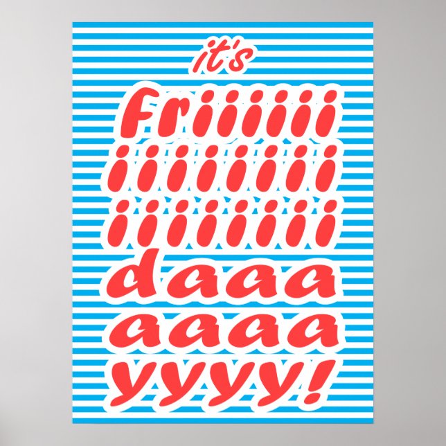 Freitag Poster (Vorne)