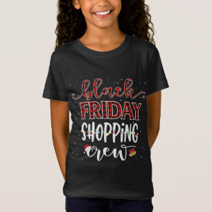 Freitag Shopping Crew Weihnachten Black Shopping F T-Shirt