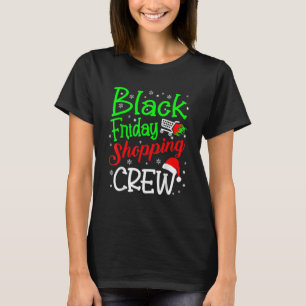 Freitag Shopping Crew Weihnachten Black Shopping F T-Shirt