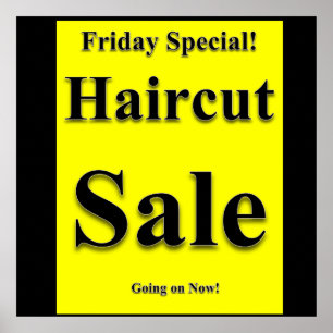 Freitag Special Haircut Poster Matte