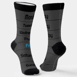 Freitag Woche Socken