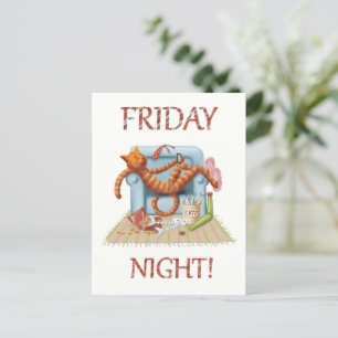 Freitagnacht Postkarte
