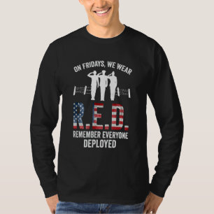 Freitags waren wir rot erinnern sich alle eingeset T-Shirt