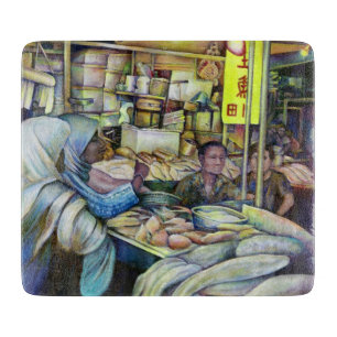 Freitagsfisch, Singapur Schneidebrett