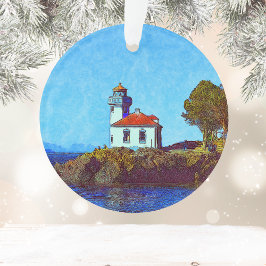 Freitagshafen Limon Kiln Lighthouse Acrylic Orname Ornament