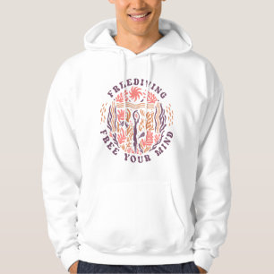 Freitauchen - Befreie deinen Geist Ozean-Meditatio Hoodie