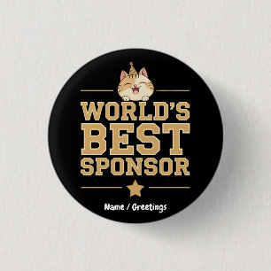 Freiwillige der weltbesten Sponsoren für die Nahru Button