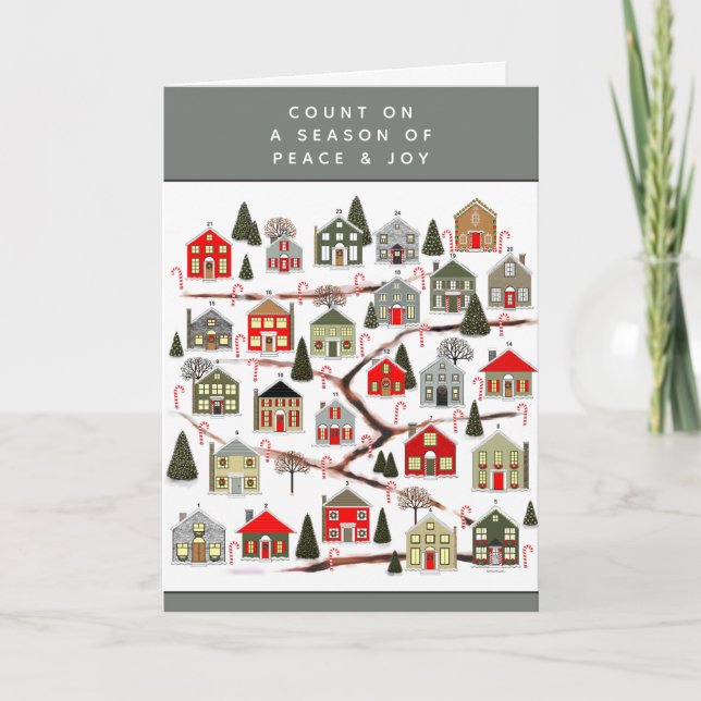 Freiwillige Feiertagskarte (Vorderseite)