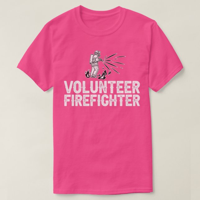 Freiwillige Feuerwehr Feuerwehr T-Shirt (Design vorne)