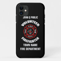Freiwillige Feuerwehrmann-Namen-Schablone