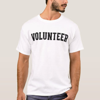 Freiwillige Freiwillige Mitarbeiter Uniform Event T-Shirt