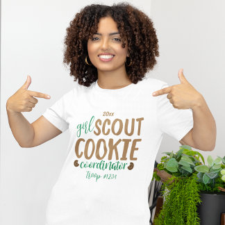 Freiwillige Koordinatorin für Girl Scout Cookies T-Shirt