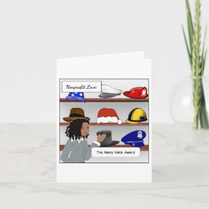 Freiwillige oder Mitarbeiter Non-Profit Vielen Dan Karte