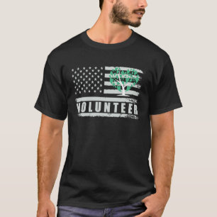 Freiwillige Pflanzung Bäume Freiwilligenarbeit Bes T-Shirt