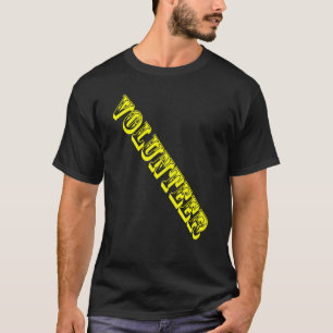 Freiwillige Stellenbesatzung Veranstaltung Uniform T-Shirt