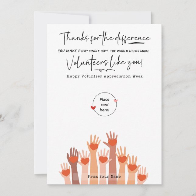 Freiwillige Wertungswoche Karteninhaber Einladung (Vorderseite)