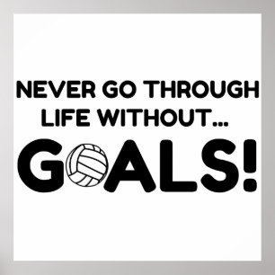 FREIWILLIGE ZIELE POSTER