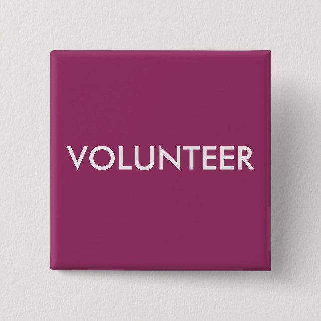 FREIWILLIGER BUTTON (Vorderseite)