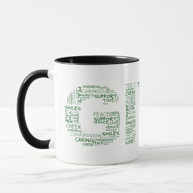 Freiwilliger: Das bestste Geschenk gibt sich Tasse (Links)