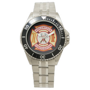 Freiwilliger Feuerwehrmann Armbanduhr