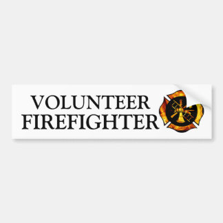 Freiwilliger Feuerwehrmann-Autoaufkleber Autoaufkleber