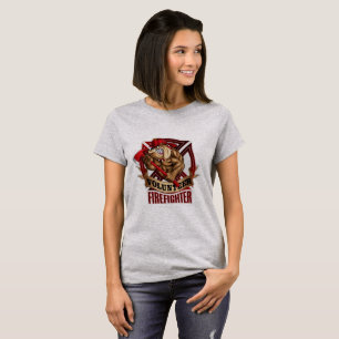 Freiwilliger Feuerwehrmann Bulldogge T-Shirt