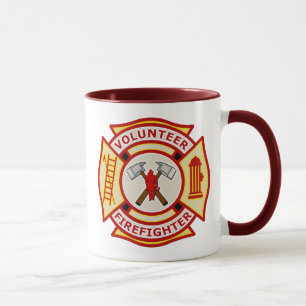 Freiwilliger Feuerwehrmann-Malteserkreuz Tasse