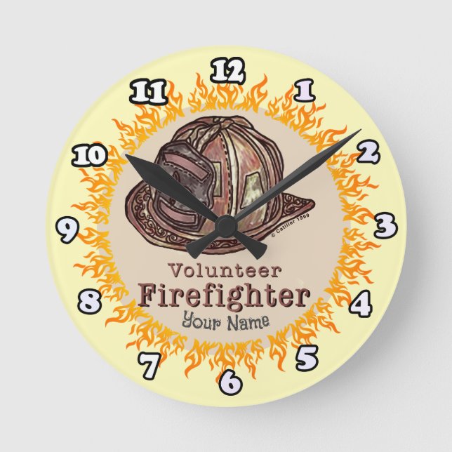 Freiwilliger Feuerwehrmann Uhr (Vorderseite)