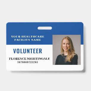 Freiwilliger Foto für Ihr Gesundheitsunternehmen Ausweis