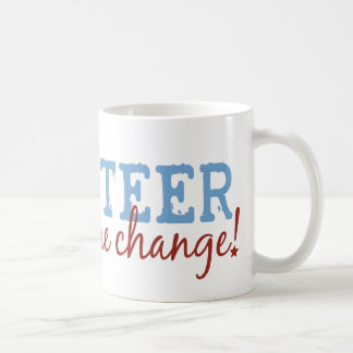 Freiwilliger ist die Änderung Kaffeetasse