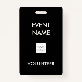 Freiwilliges Logo für Schwarze und Elfenbeinverans Ausweis