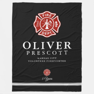 Freiwilliges Malteserkreuz-Symbol-Schwarzes des Fleecedecke