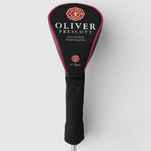 Freiwilliges Malteserkreuz-Symbol-Schwarzes des Golf Headcover