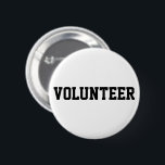 Freiwilliges Schwarzweiss Button<br><div class="desc">Lassen Sie Ihr Team der Freiwilliger heraus stehen in einer Menge. Klicken Sie den besonders anfertigen Knopf an, um eine andere Hintergrundfarbe vorzuwählen, um Ihr Ereignis ohne Nebenkosten zusammenzubringen. Schriftartart und -farbe können auch besonders angefertigt werden! Verfügbar in den quadratischen und runden Formen mit 5 runden Größen, zum von, zwischen...</div>