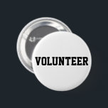 Freiwilliges Schwarzweiss Button<br><div class="desc">Lassen Sie Ihr Team der Freiwilliger heraus stehen in einer Menge. Klicken Sie den besonders anfertigen Knopf an, um eine andere Hintergrundfarbe vorzuwählen, um Ihr Ereignis ohne Nebenkosten zusammenzubringen. Schriftartart und -farbe können auch besonders angefertigt werden! Verfügbar in den quadratischen und runden Formen mit 5 runden Größen, zum von, zwischen...</div>