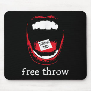Freiwurf Tongue Tied  Mousepad