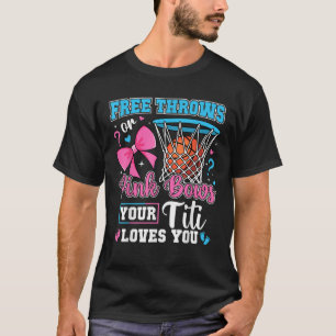 Freiwürfe oder rosa Schleifen Titi liebt dich Baby T-Shirt