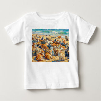 Freizeit für Katzen Baby T-shirt