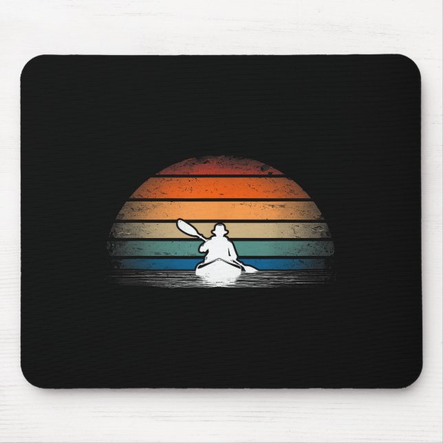 Freizeit-Kajak Outdoor-Enthusiast Fluss Mousepad (Vorne)