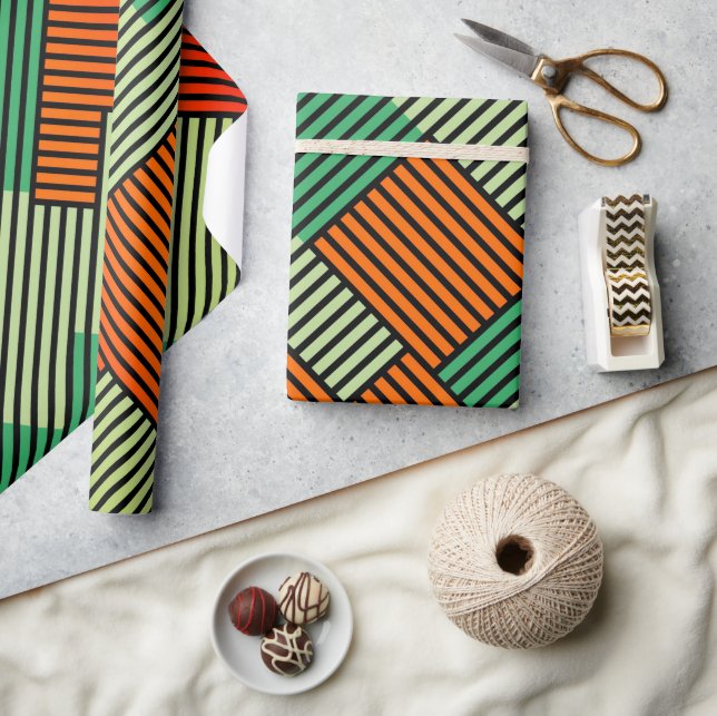 Freizeitgestaltung Spaß Künstlerische Farben Geschenkpapier (Kunsthandwerk)