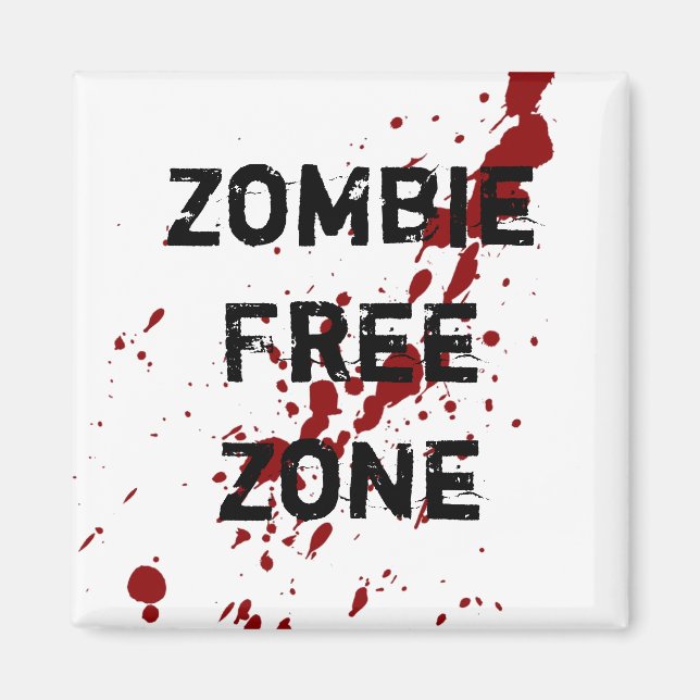 Freizone Zombie Magnet (Vorne)
