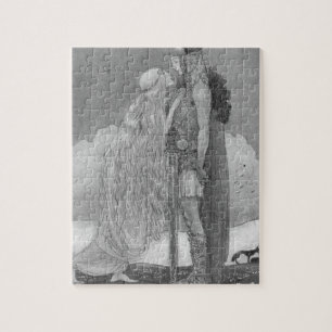 Freja und Svipdag durch John Bauer Puzzle