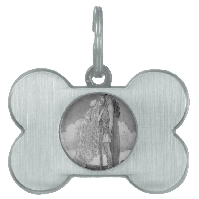 Freja und Svipdag durch John Bauer Tiermarke (Vorderseite)