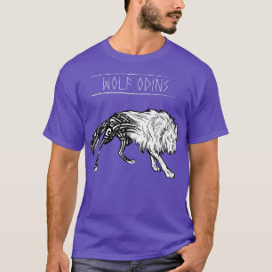 Freki Geri Wolf Odin Wotan Nordic God Valhalla T-Shirt