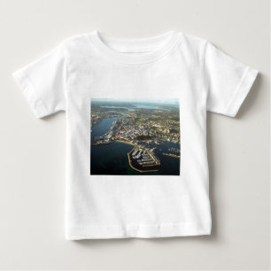 Fremantle Harbour, Western Australien Baby T-shirt