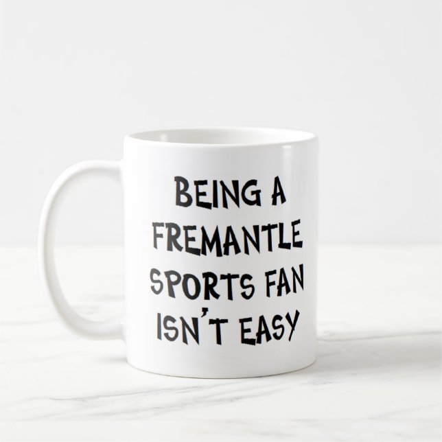 Fremantle-Sportfan, der ist Kaffeetasse (Links)